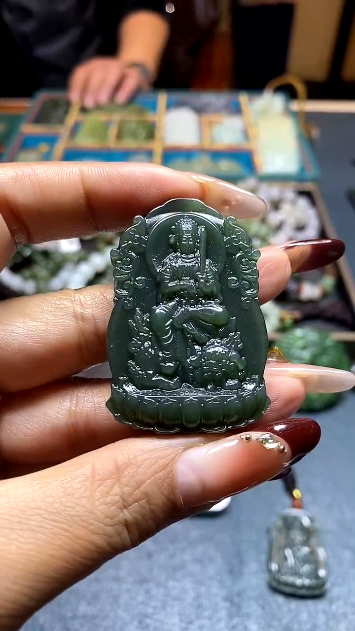 颈饰未镶嵌和田玉多样性拍一发一