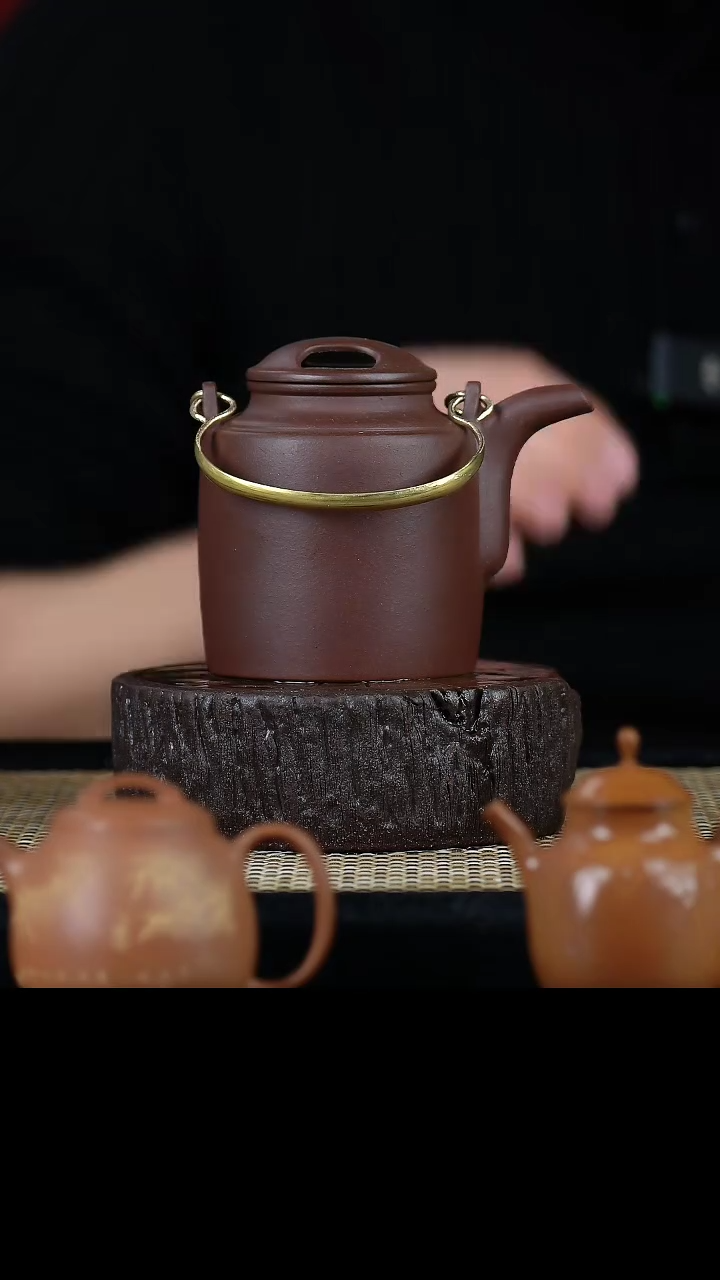 【闪购商品】手工原矿紫泥牛盖洋桶  275cc