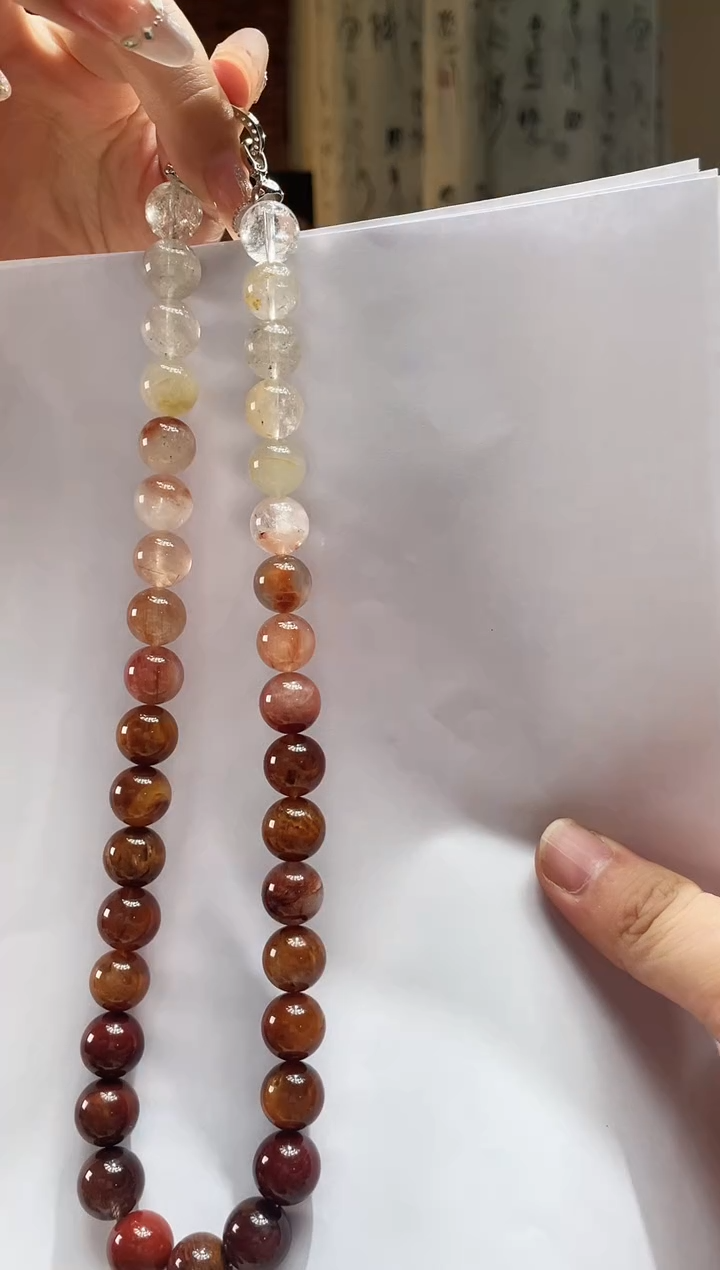项链未镶嵌水晶兔毛美拉德项链