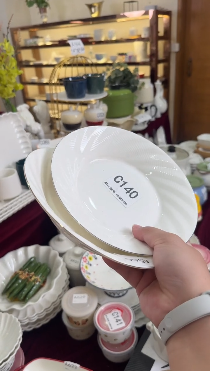 摆件陶C140-2个  仓库微瑕陶瓷清仓福利