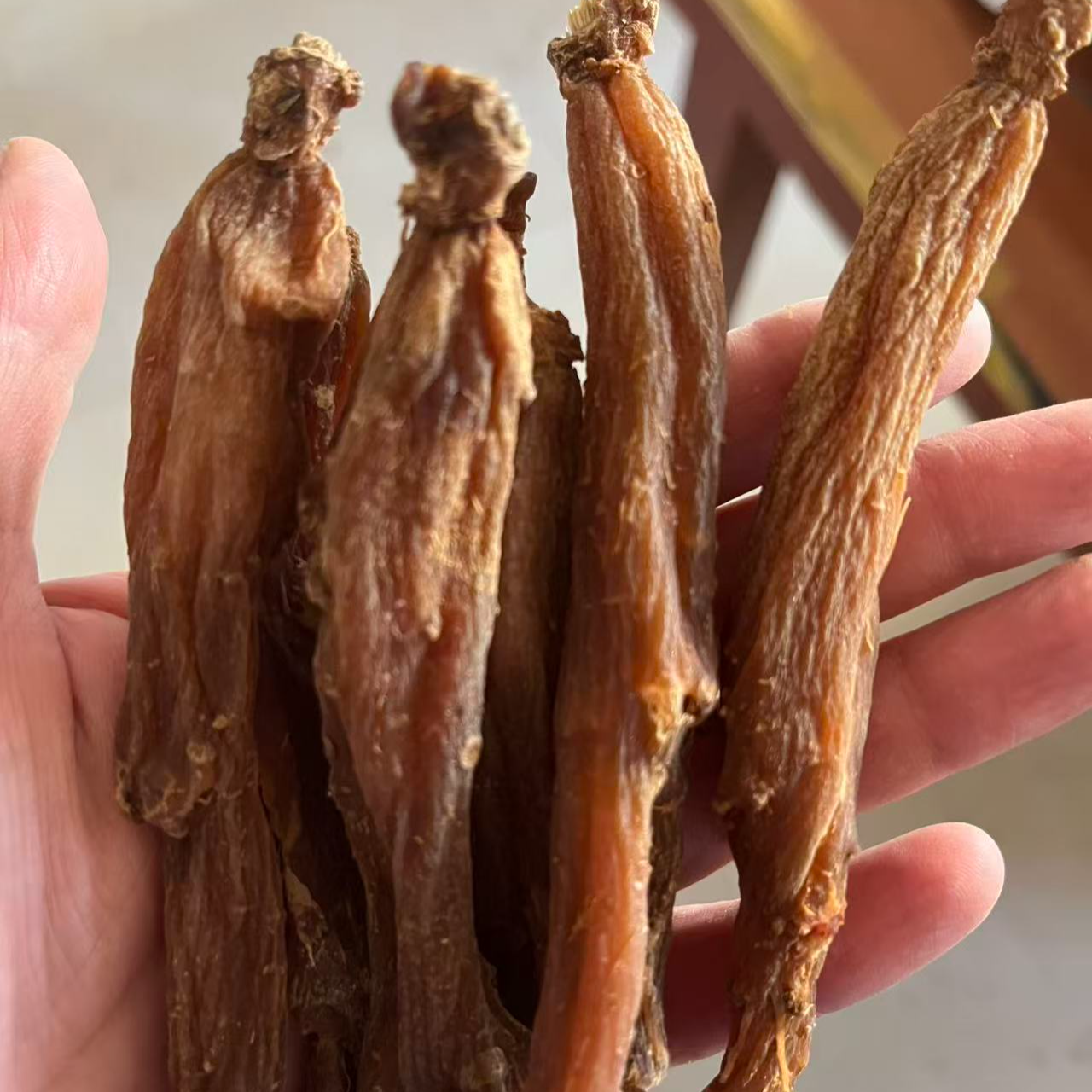 长白山 家吃家用高年份红参 足干无糖无硫磺  免费切片 打粉