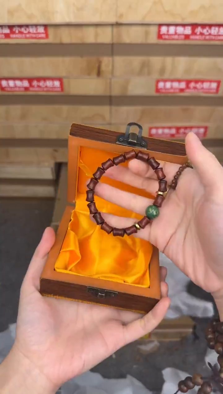 慈木器文玩阁阴沉金丝楠108颗链接@@ys1003