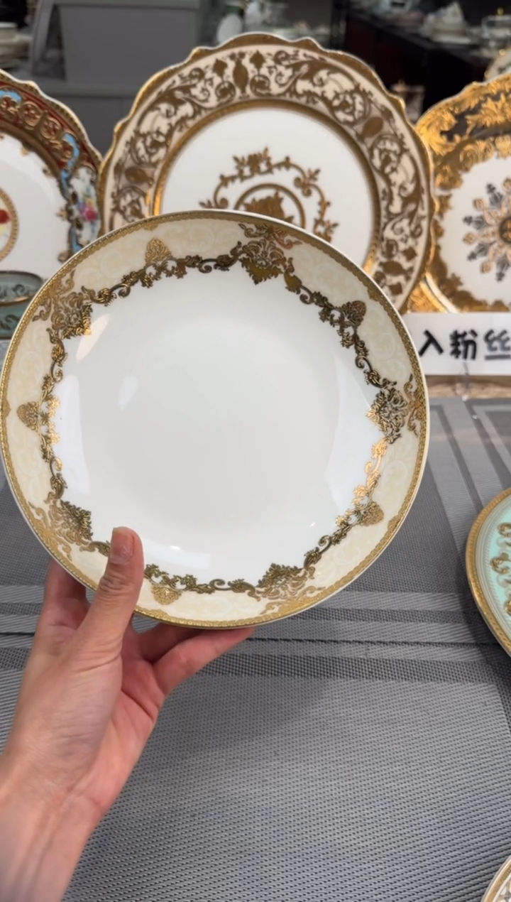 【闪购商品】瓷片8英寸菜盘福利款