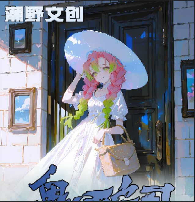 君君潮玩【潮野文创】-鬼灭之刃亚克力系列色纸（默认代拆）