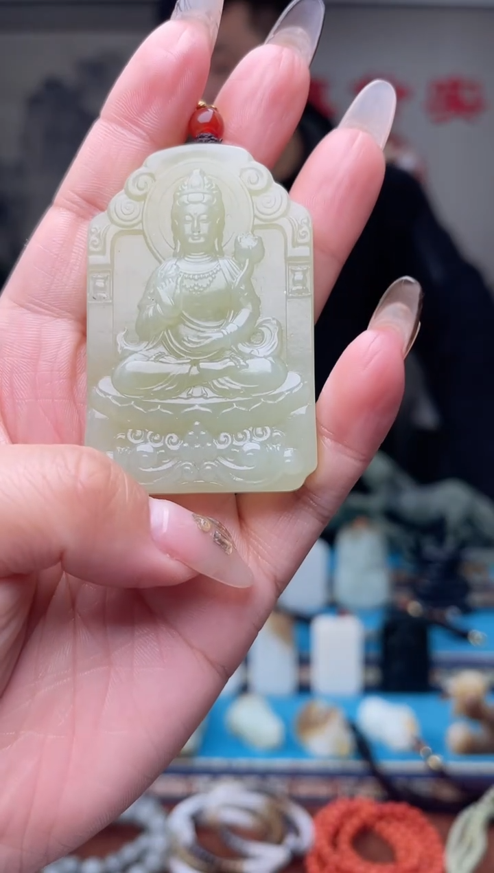 【闪购商品】和田玉挂件未镶嵌1