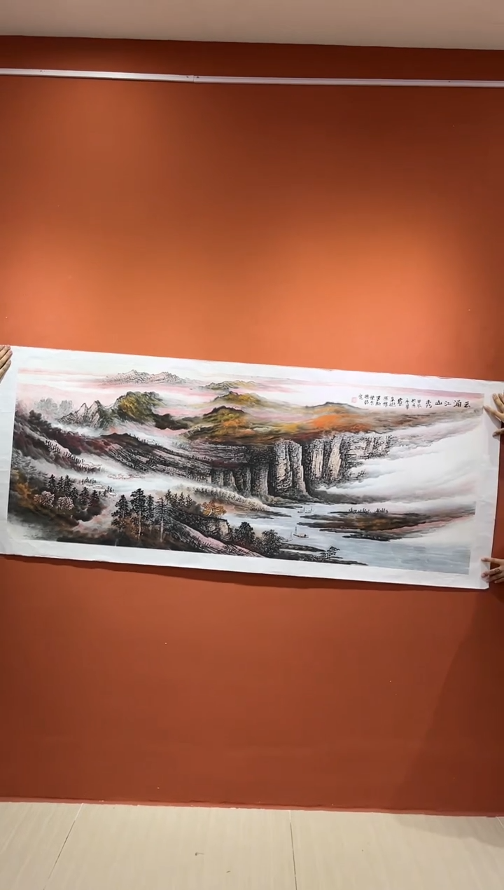 【闪购商品】国画郑乐华手绘绘画作品9-24