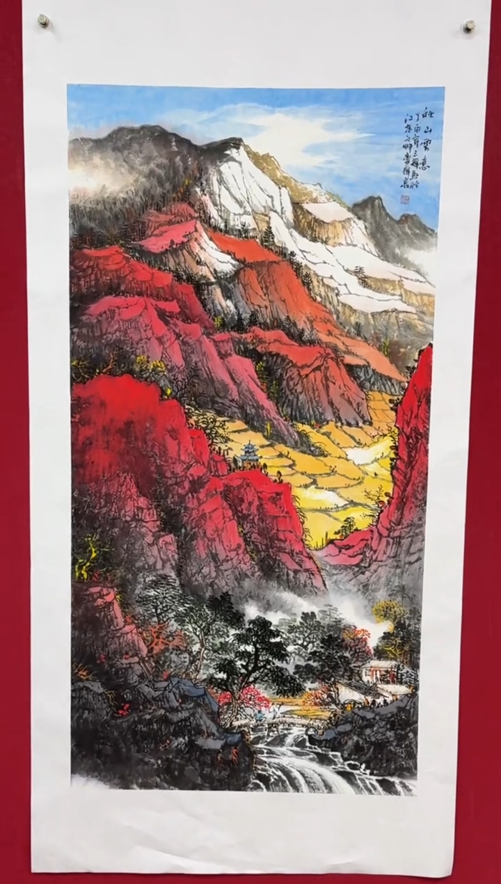 【闪购商品】国画国画绘画山水花鸟