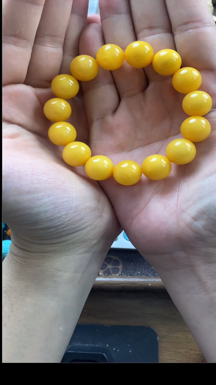 手链蜜蜡未镶嵌048手串卡1.4    