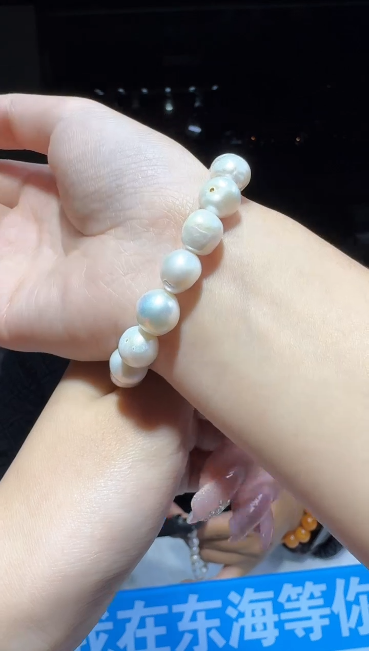 【闪购商品】淡水珍珠手绳未镶嵌多样性发一件 092