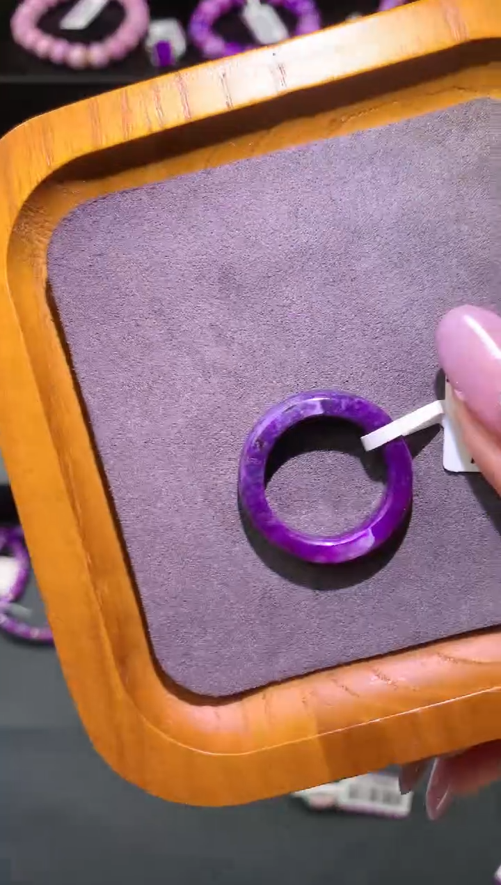 【闪购商品】苏纪石（舒俱来）,未镶嵌舒俱来戒指15#