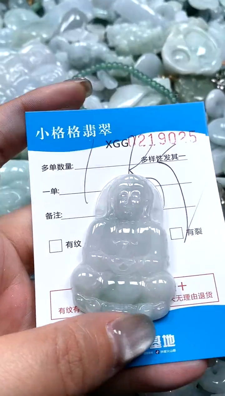 翡翠未镶嵌颈饰闪购商品0219025