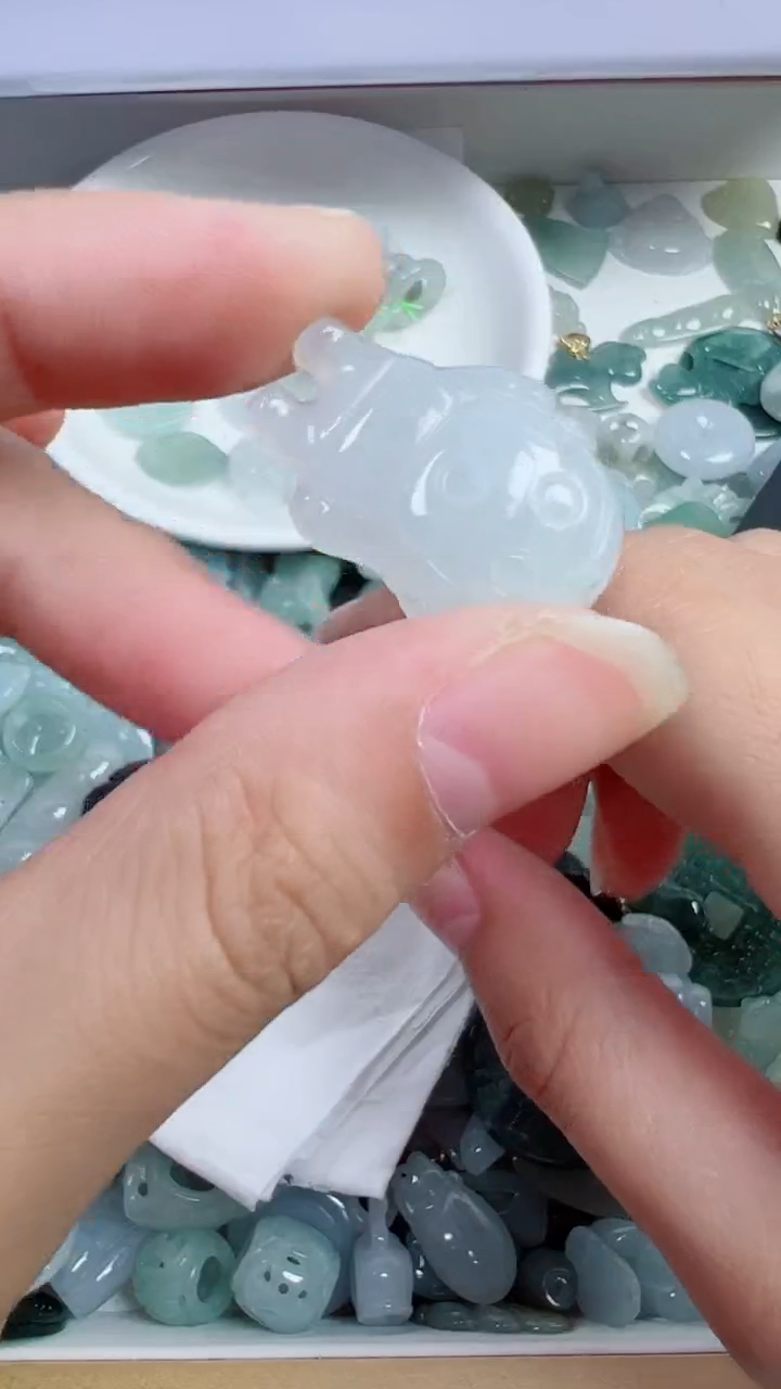 散珠翡翠171号链接，A货翡翠