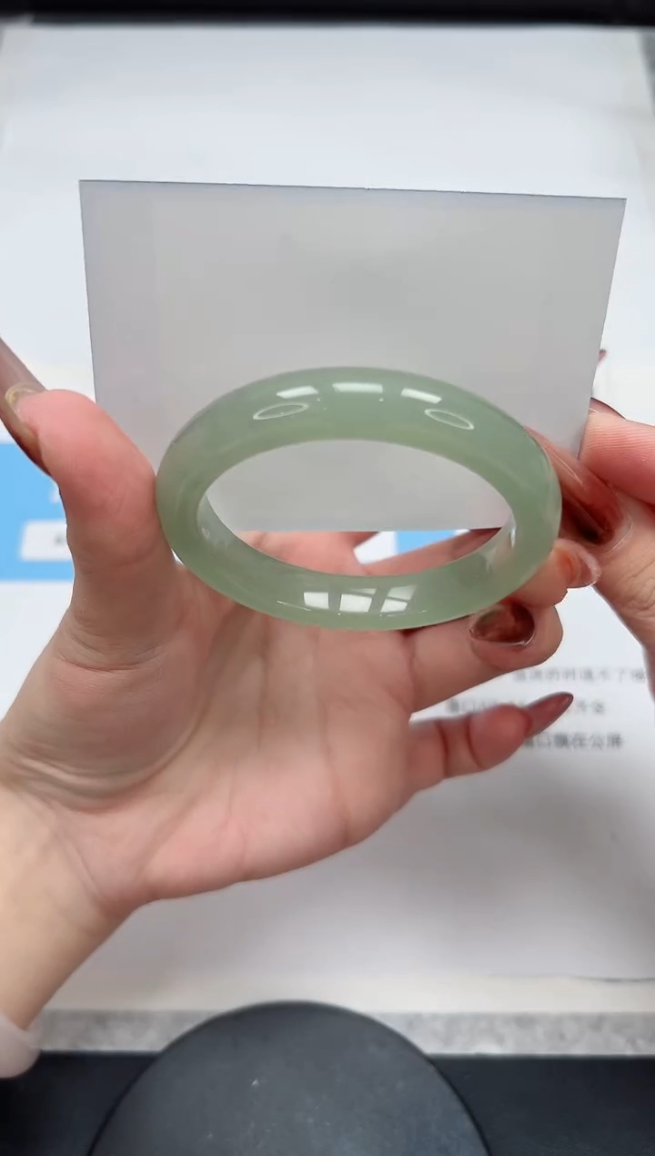 【闪购商品】石英质玉手镯未镶嵌7/东陵54.5