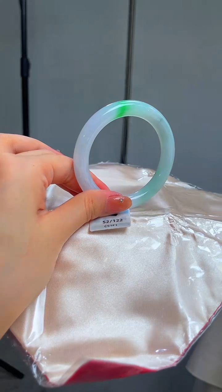 未镶嵌手镯翡翠退货标签需完好-122