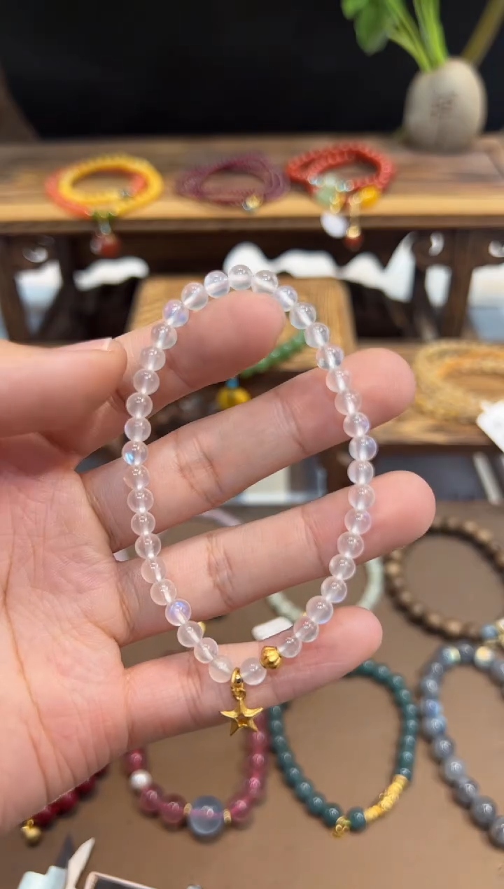 【闪购商品】长石手串未镶嵌@@手饰