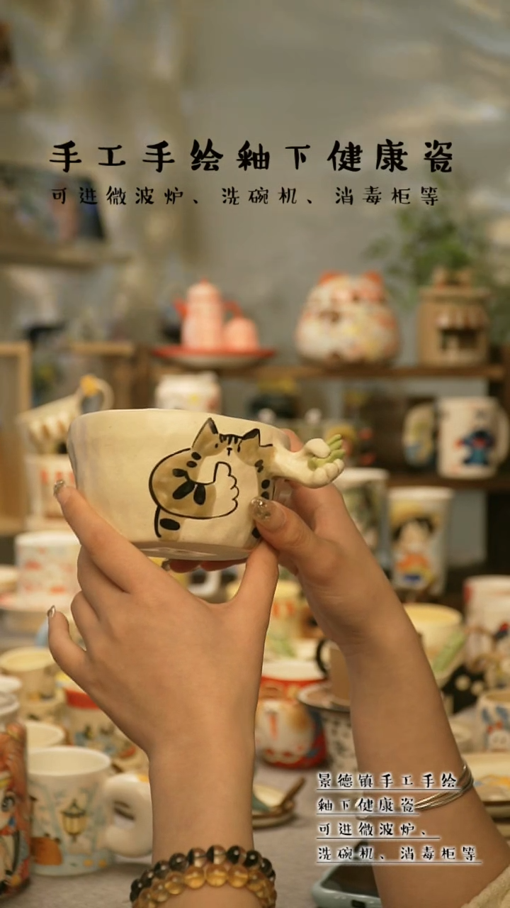 【闪购商品】杯景德镇手工手作陶瓷&A857