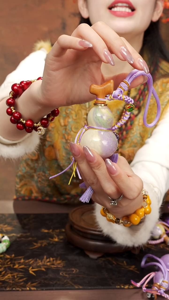 64--大漆开口小葫芦----88