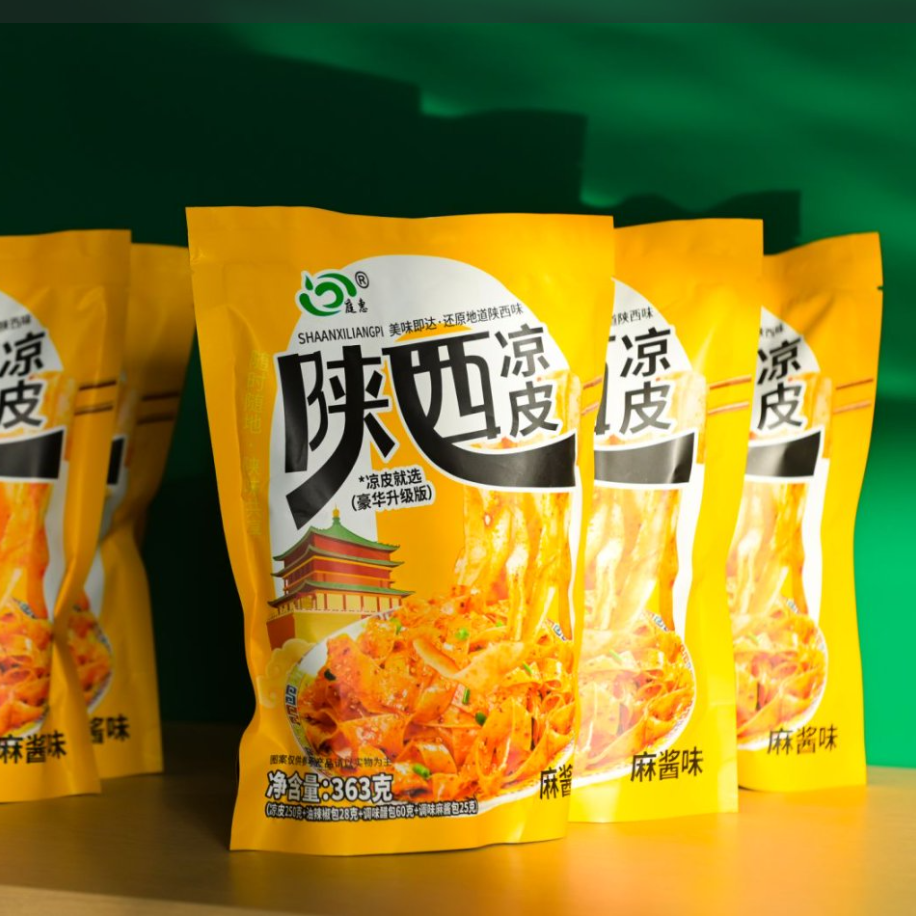 【奇宝山专属】开袋即食正宗陕西凉皮麻酱味开袋即食