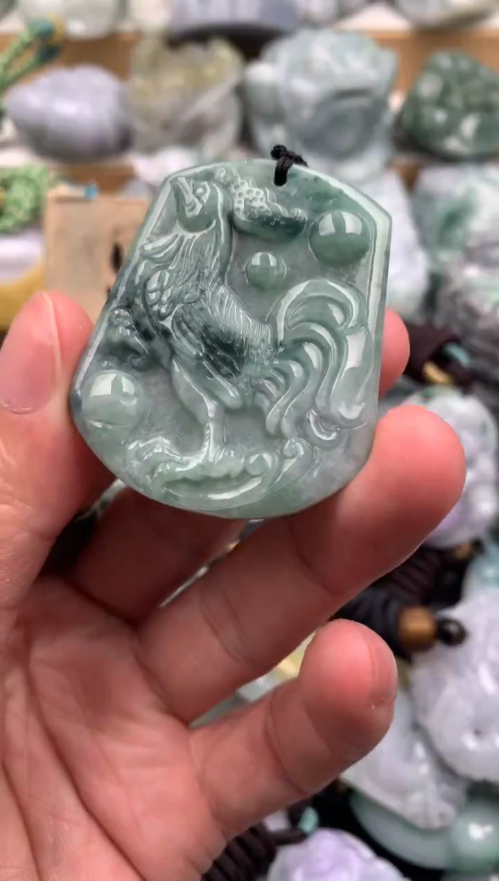 吊坠(不含链)未镶嵌翡翠1