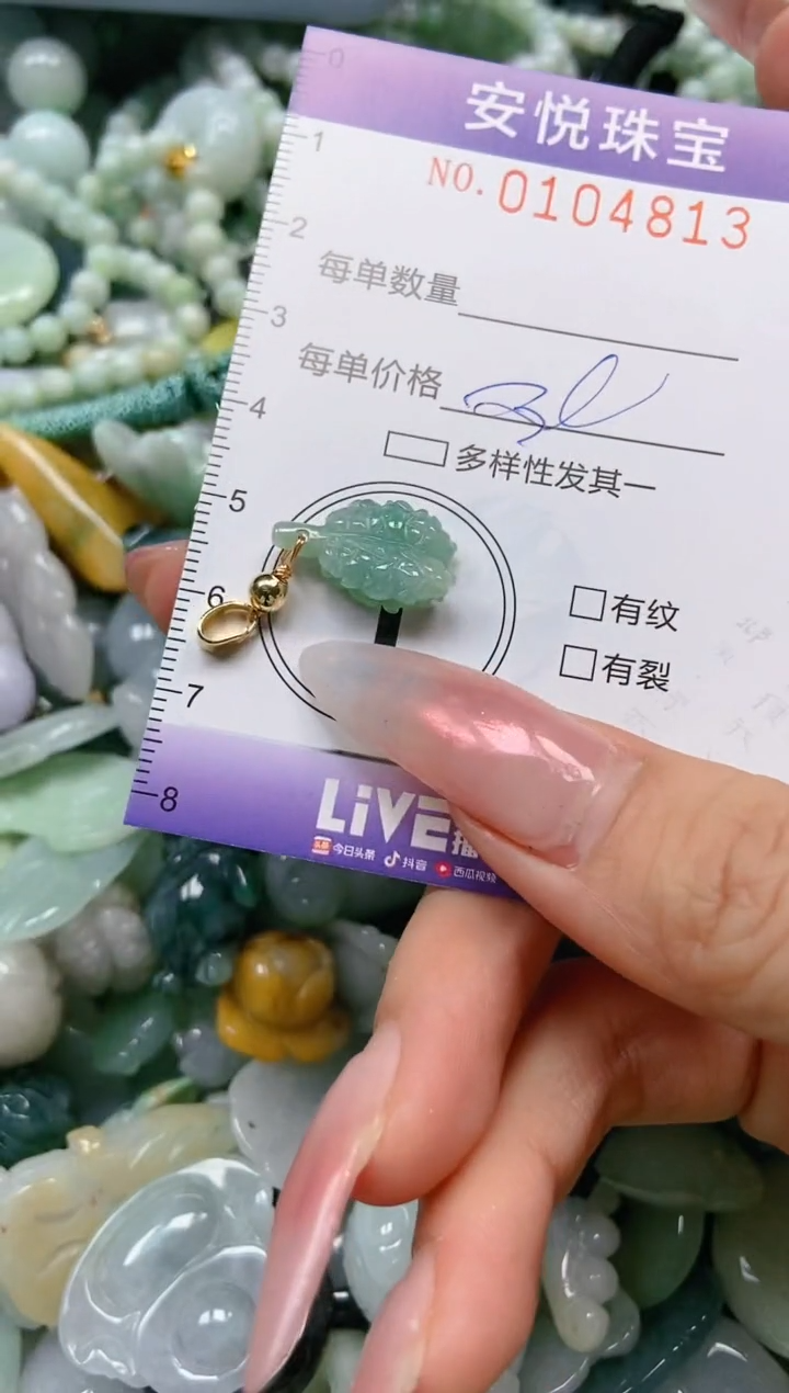 【闪购商品】翡翠颈饰未镶嵌闪购0104813