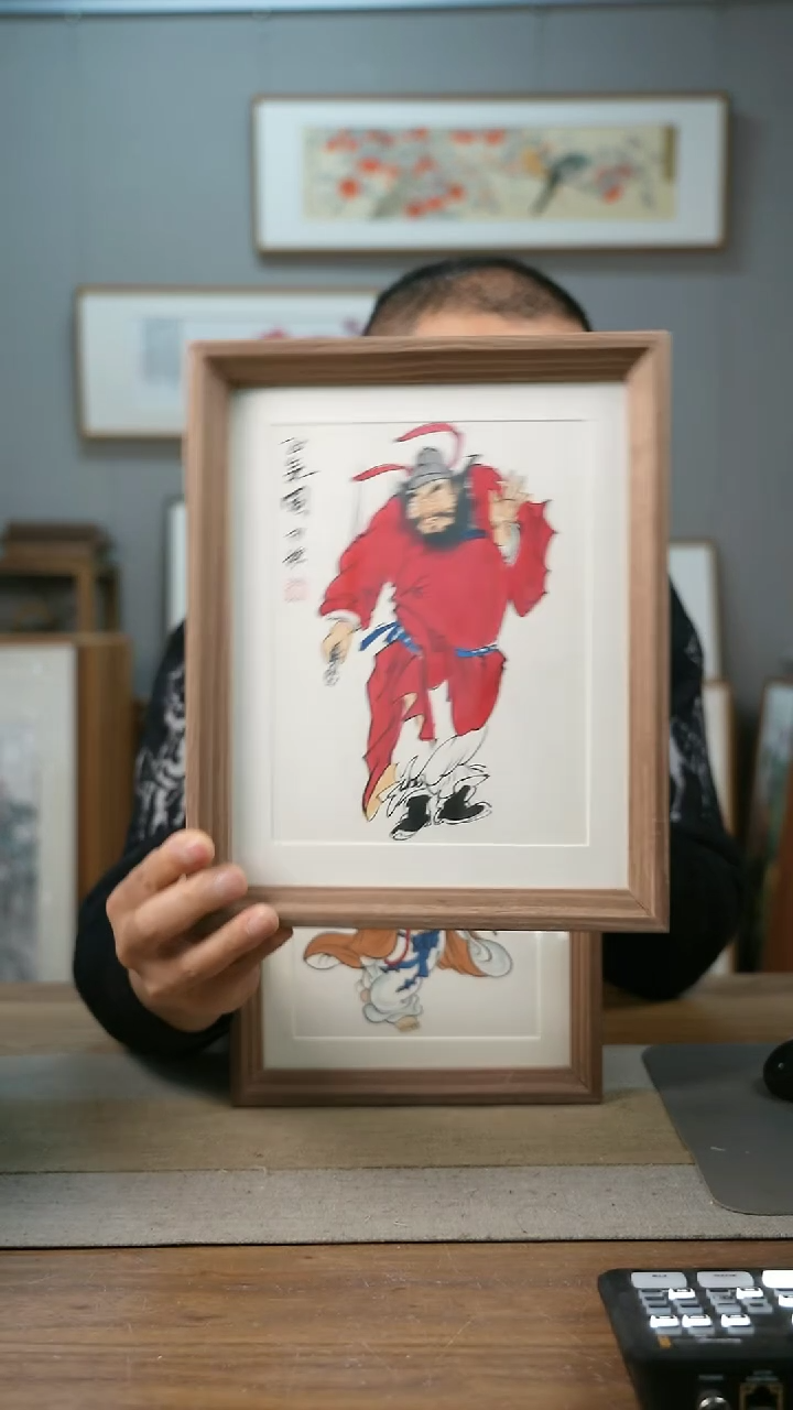 【闪购商品】书法协会会员老师带框作品-手书/绘同款作品