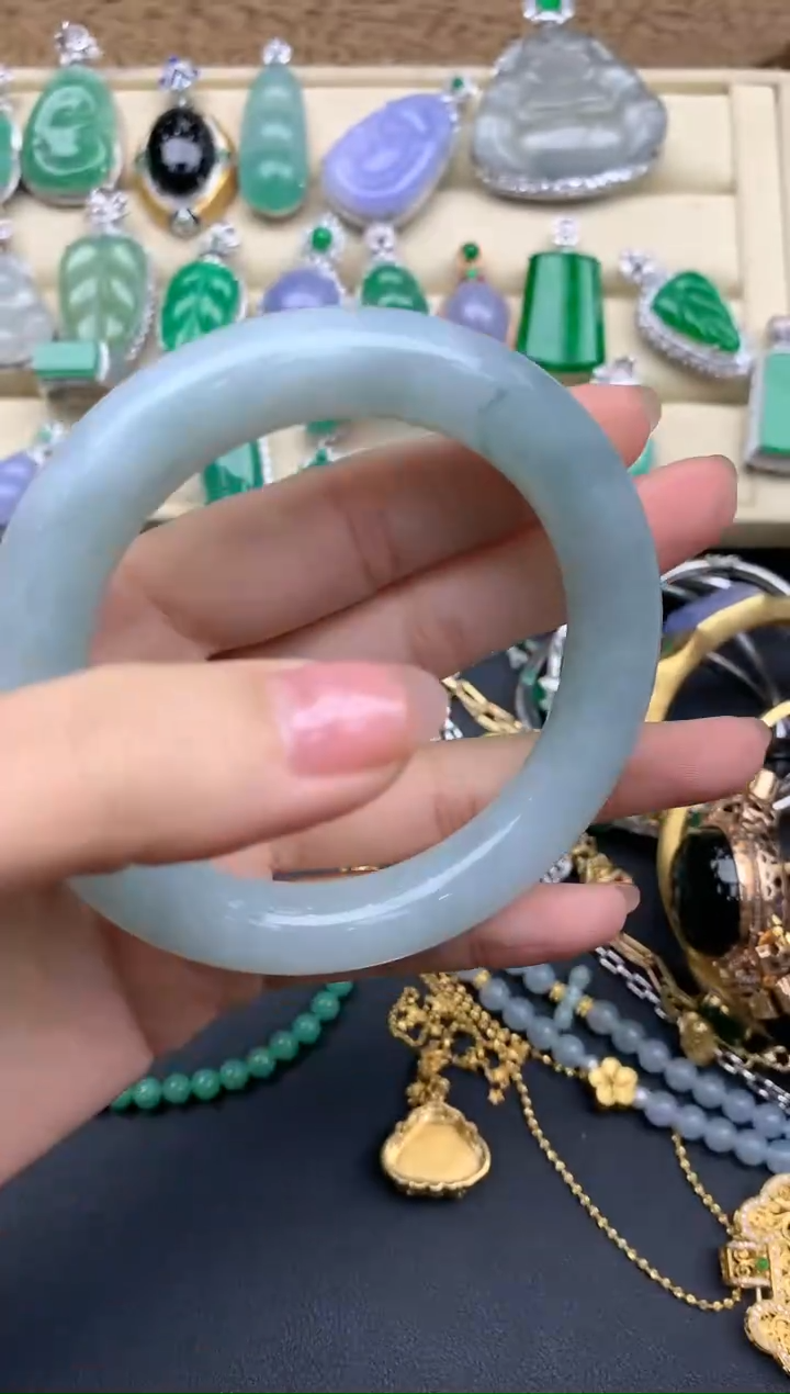 【闪购商品】翡翠手镯未镶嵌88-中国好珍宝