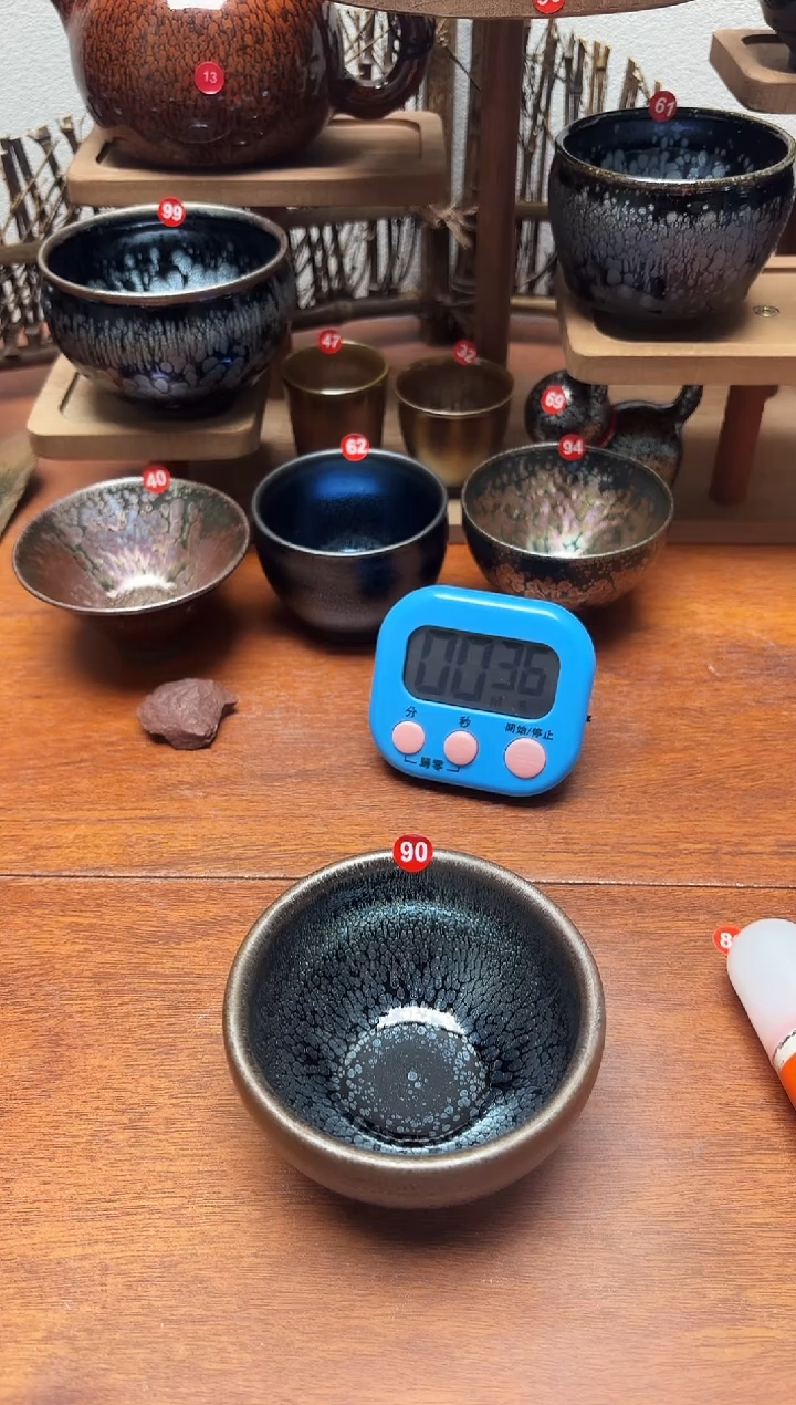 茶盏宋*一90号建盏工匠茶器