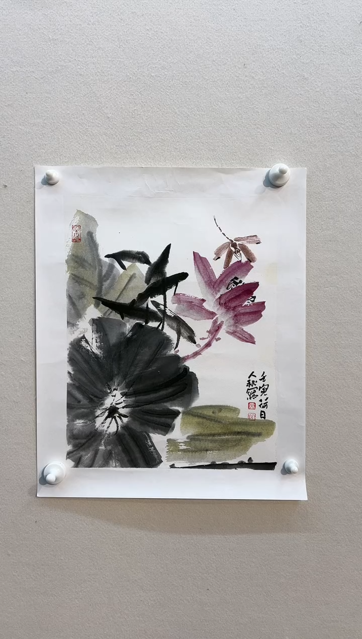 【闪购商品】国画绘画作品1平尺花鸟