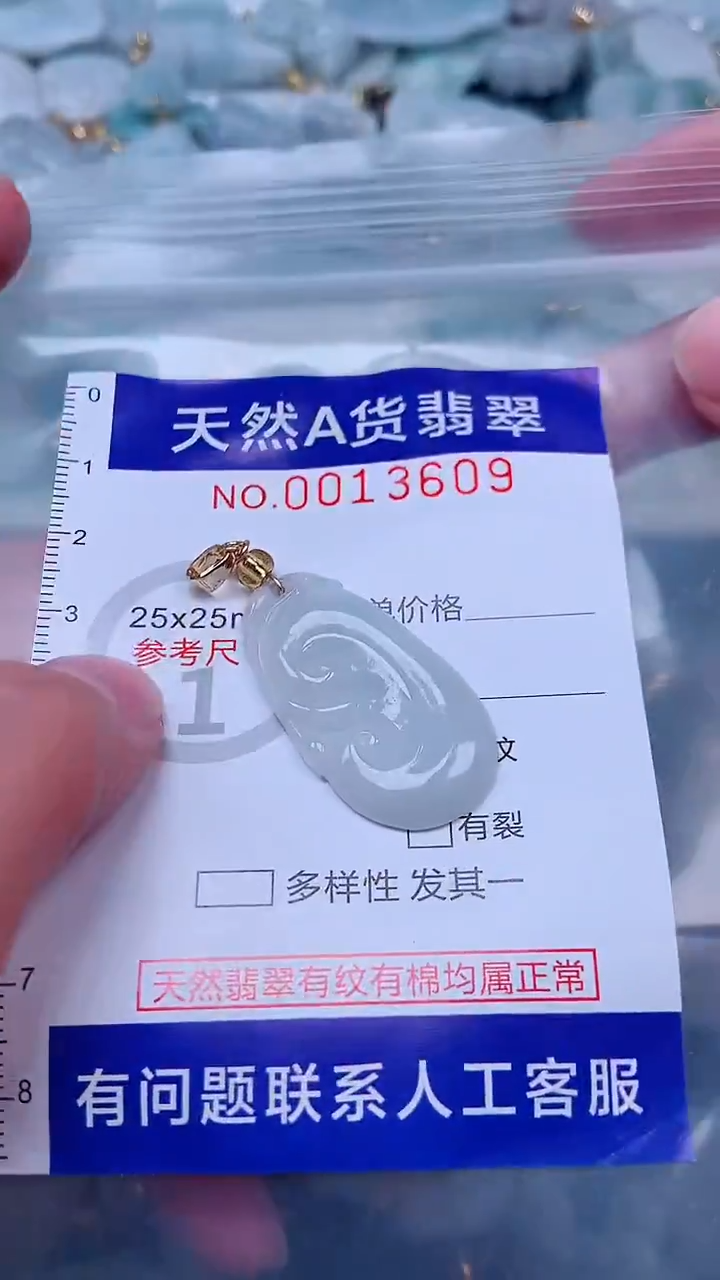吊坠(不含链)未镶嵌翡翠1