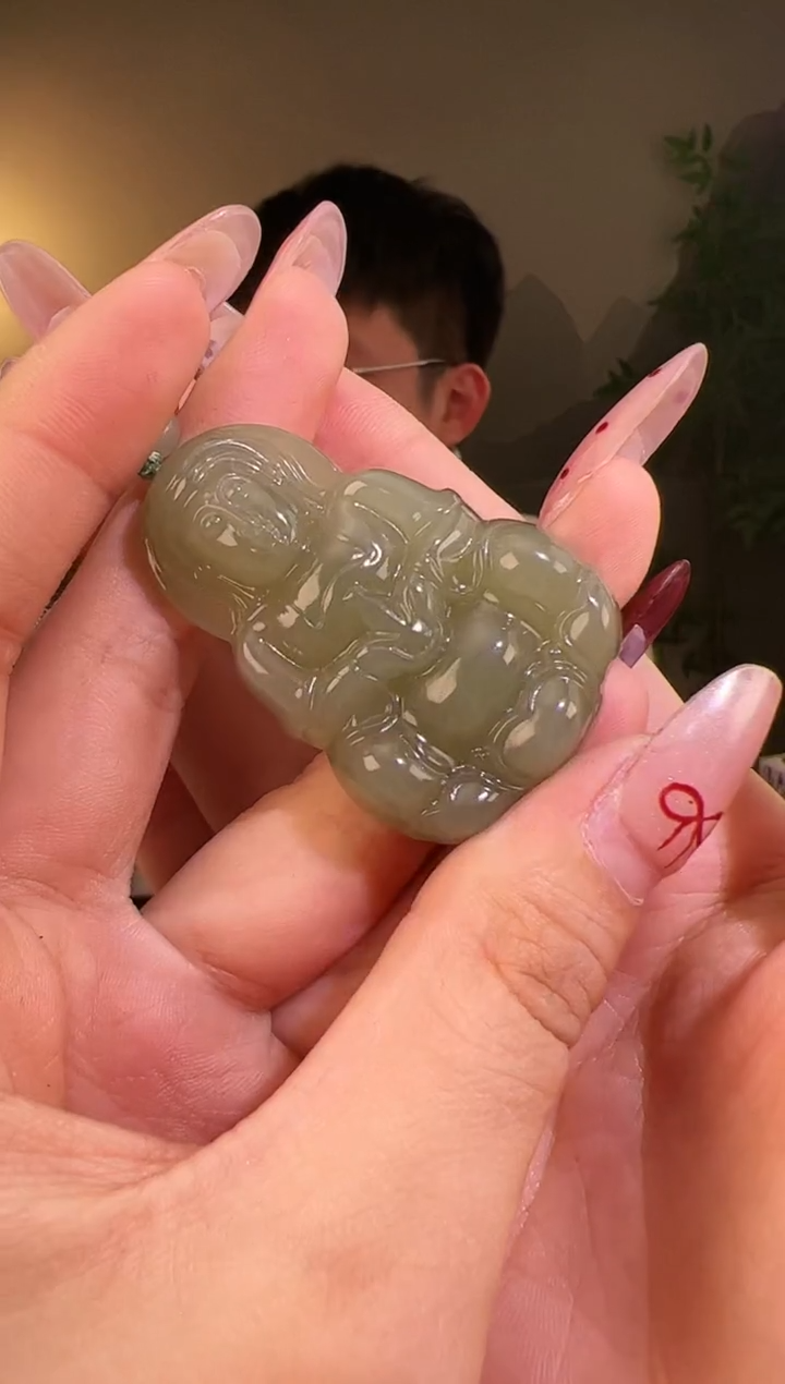 【闪购商品】和田玉颈饰未镶嵌带包容观音多样性发