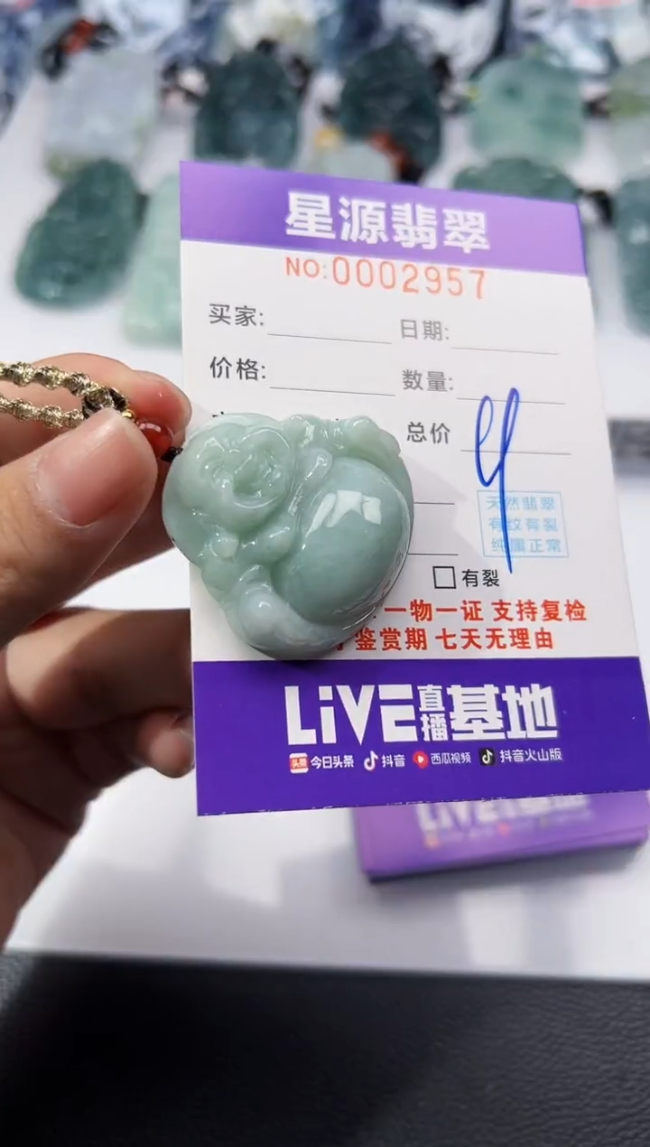 【闪购商品】翡翠颈饰未镶嵌吊坠