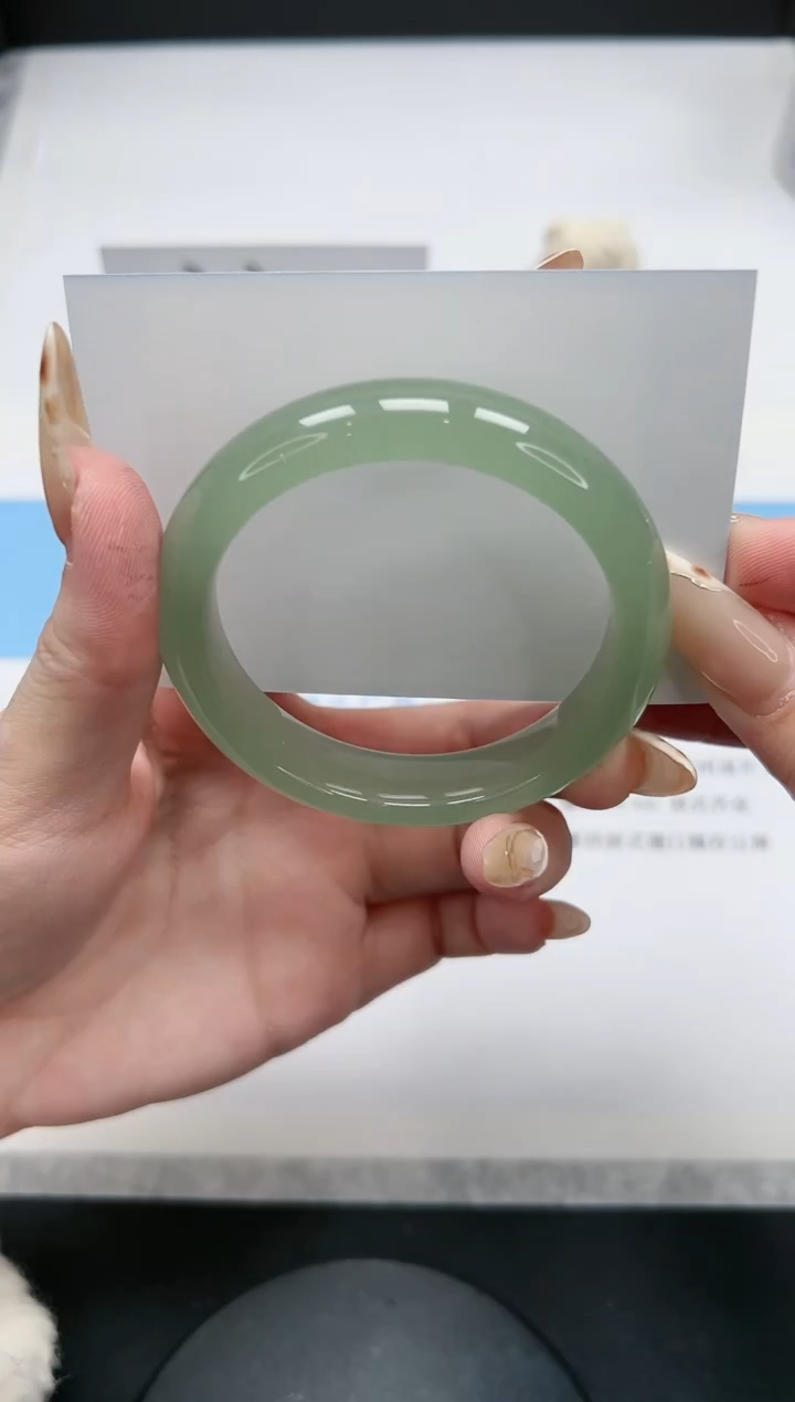 【闪购商品】石英质玉手镯未镶嵌129/东陵54.5