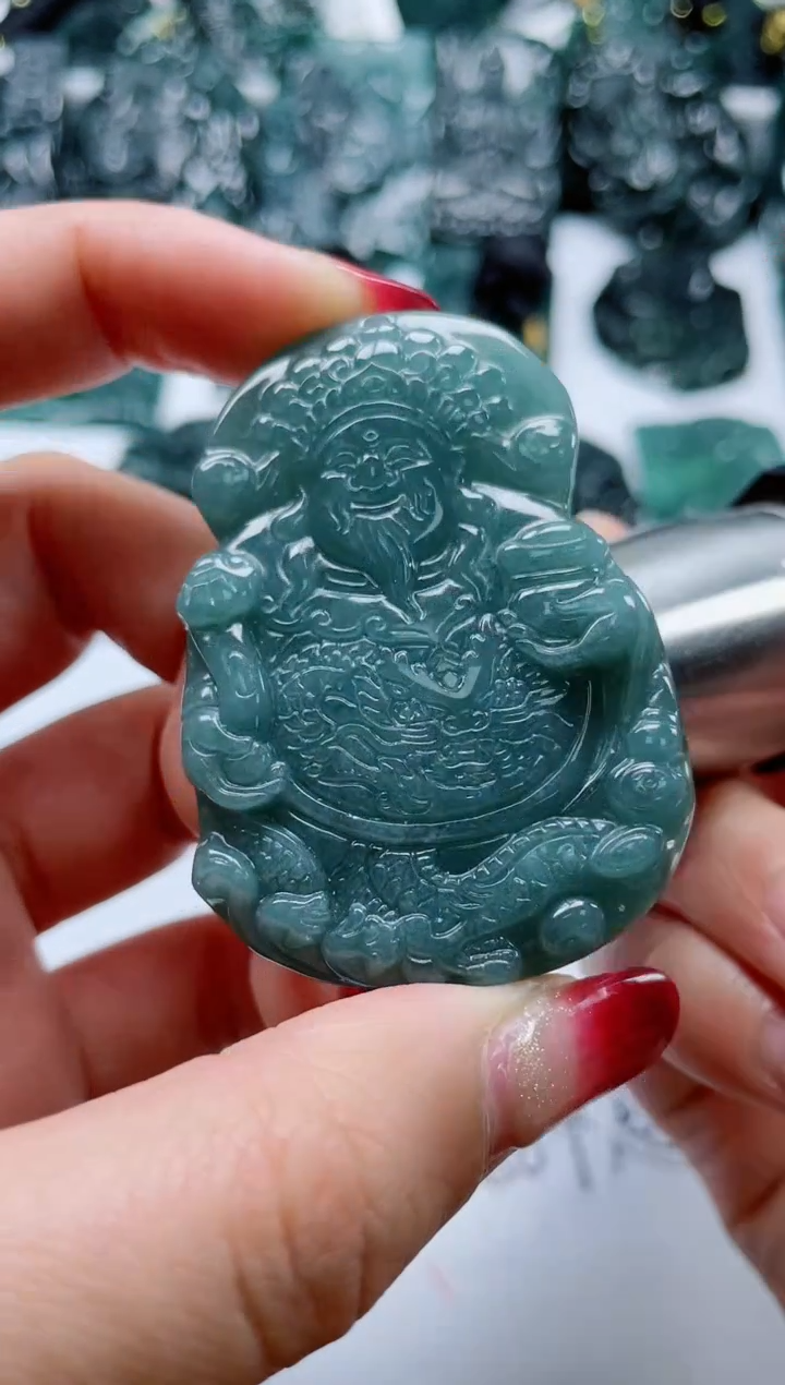【闪购商品】翡翠颈饰未镶嵌多样性发货一件发货-财神