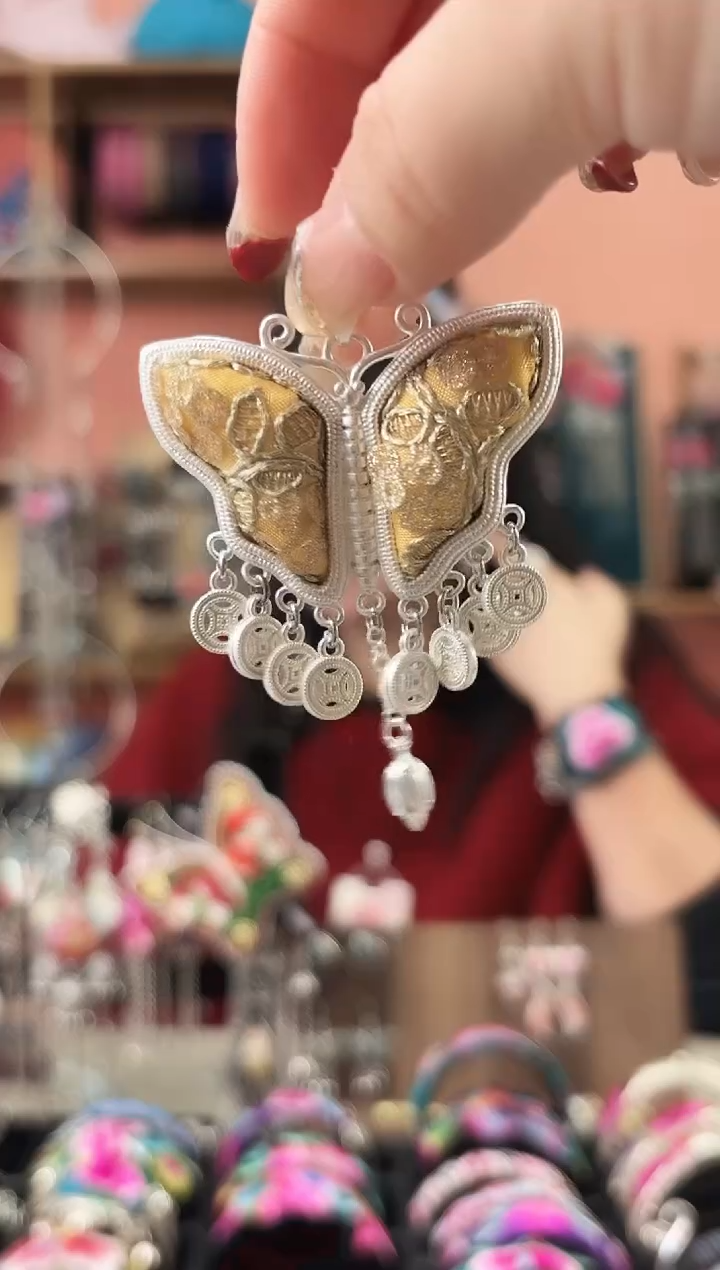 织绣艺枝独绣手工饰品16