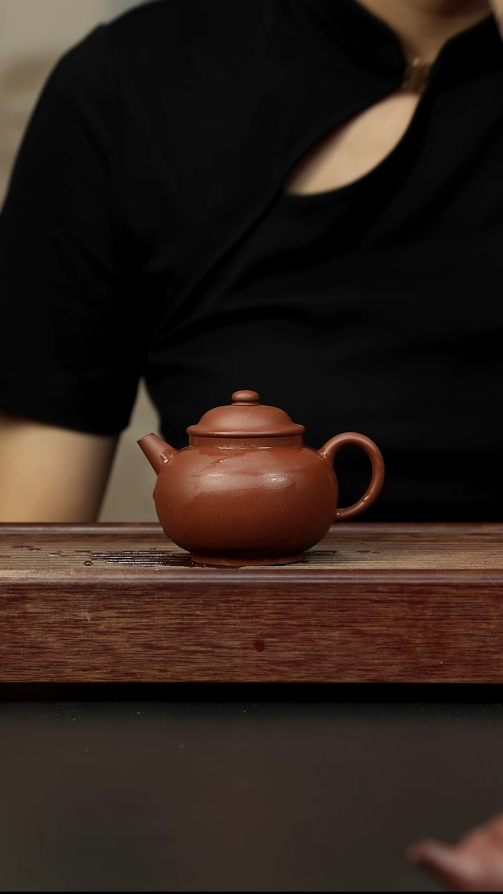 紫砂茶壶四号井底槽清 大彬圆珠