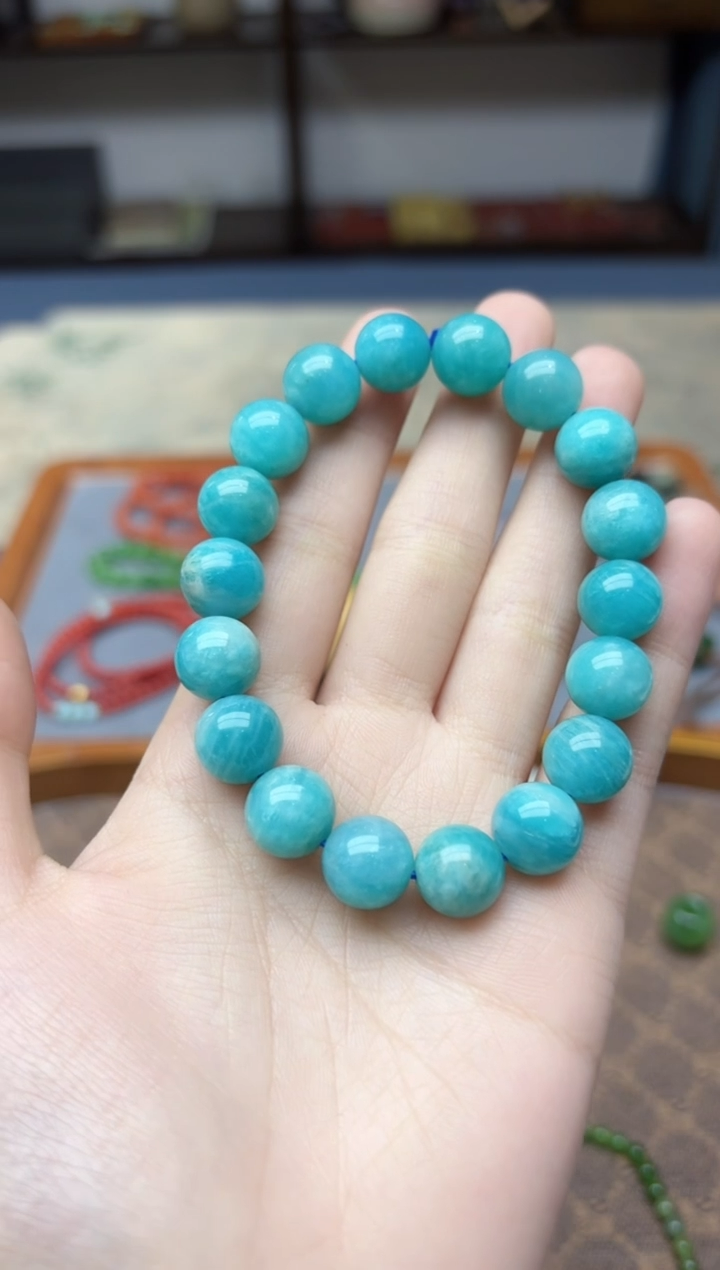 未镶嵌手串天河石天河石手串ZD