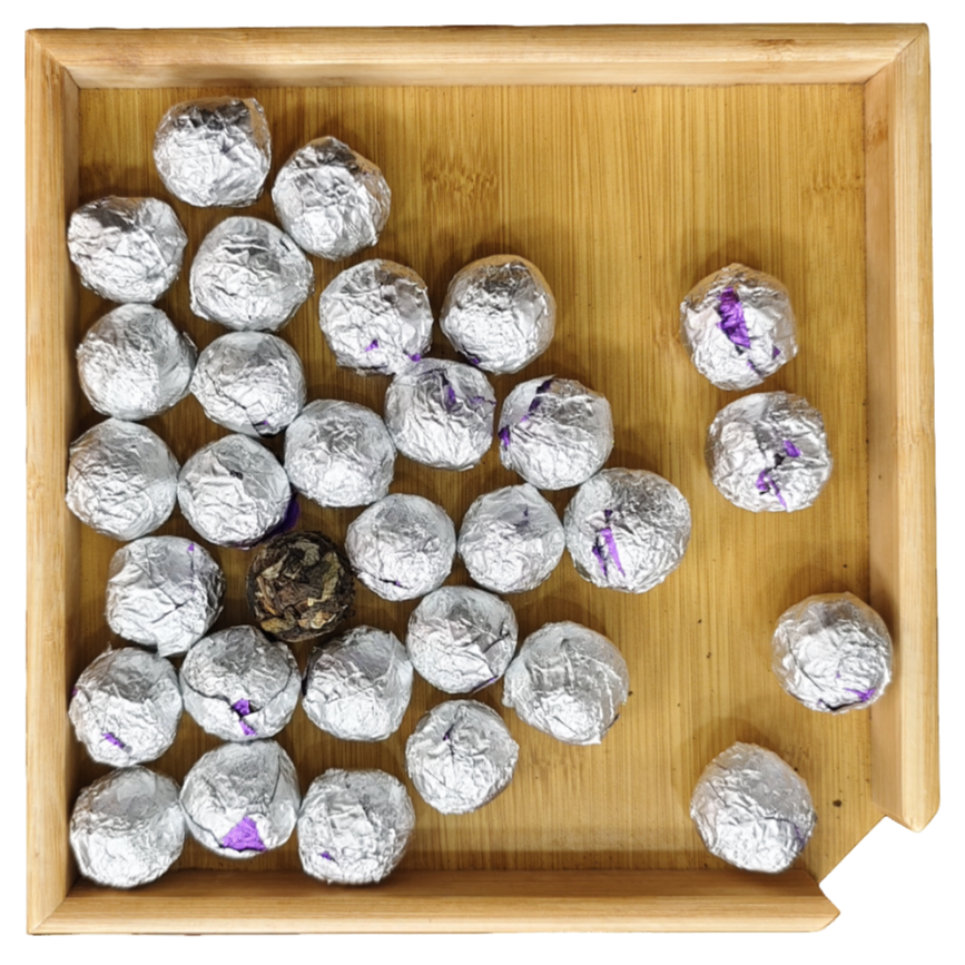 粉丝专享 2025年 景迈白茶龙珠 G691 JD33