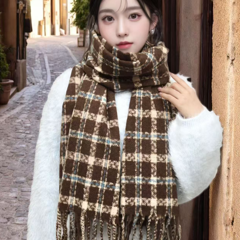 AN623品牌原单抗寒保暖软糯高货围巾!没有一根化迁!！