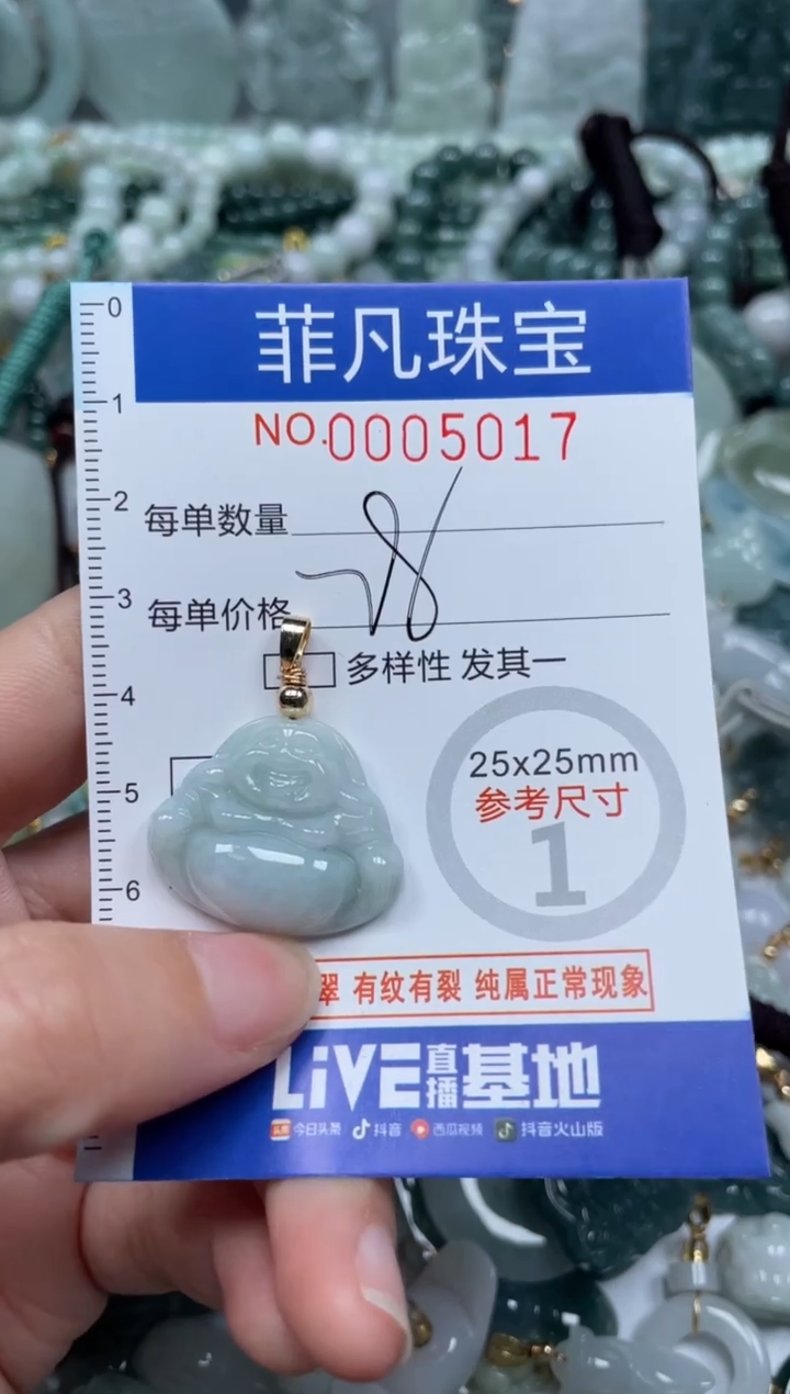 【闪购商品】翡翠颈饰未镶嵌00..5017