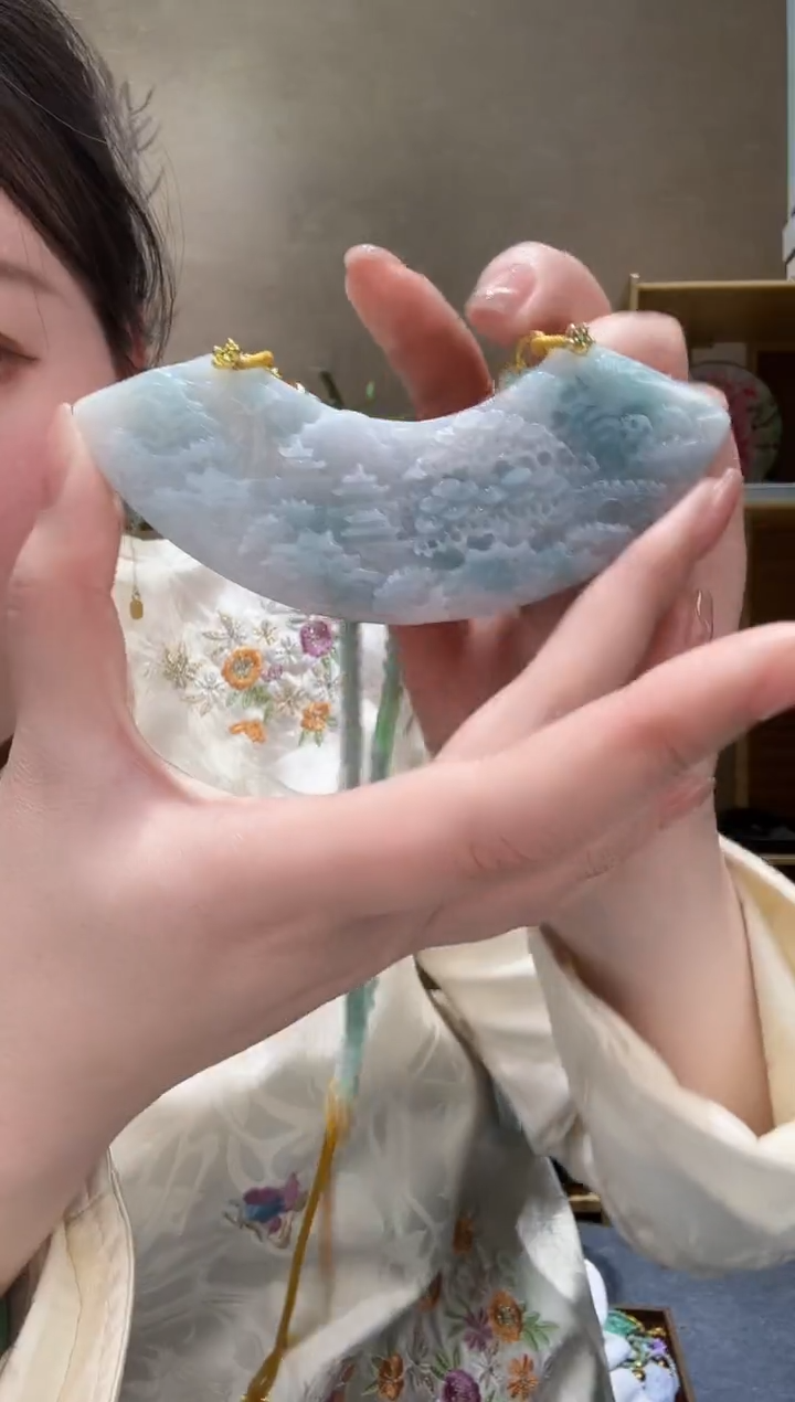 【闪购商品】翡翠颈饰未镶嵌吊坠