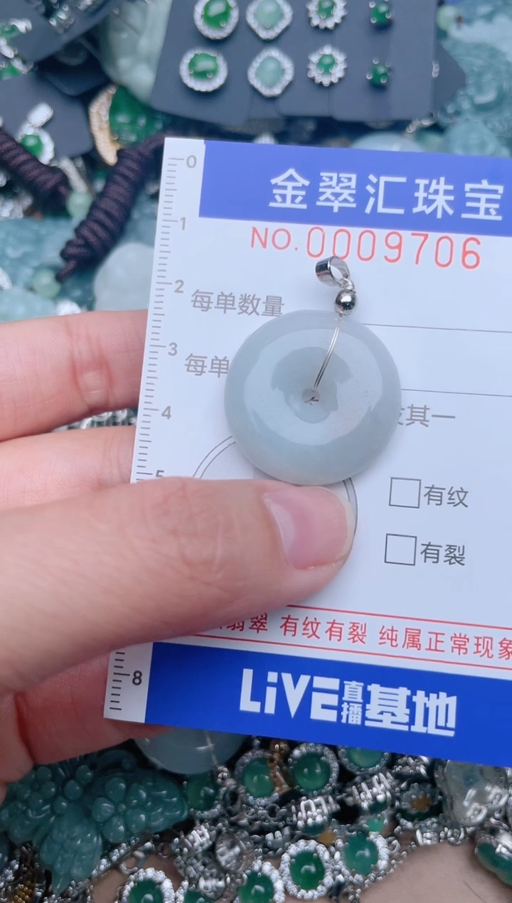 【闪购商品】翡翠颈饰未镶嵌9706........1