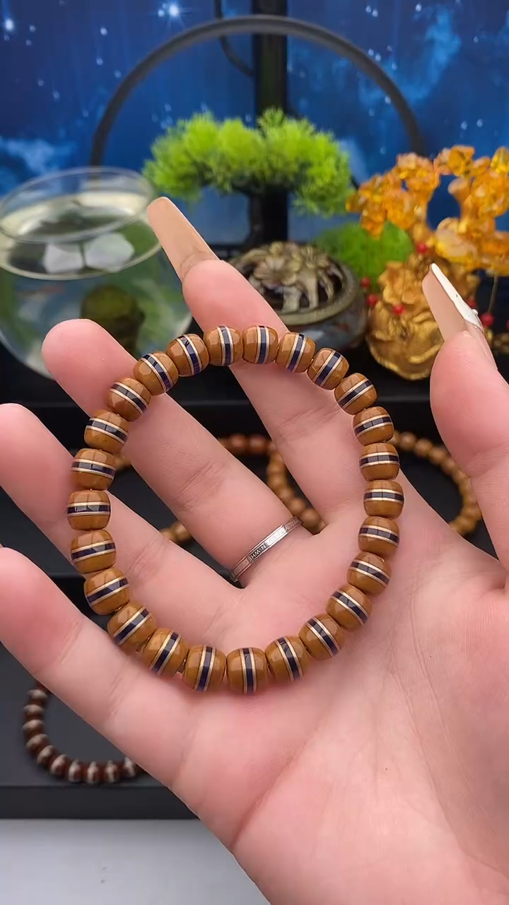 紫金鼠手串紫金鼠一线天四代24号