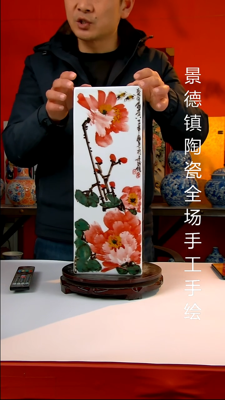 摆件陶瓷景德镇陶瓷 全场手工手绘