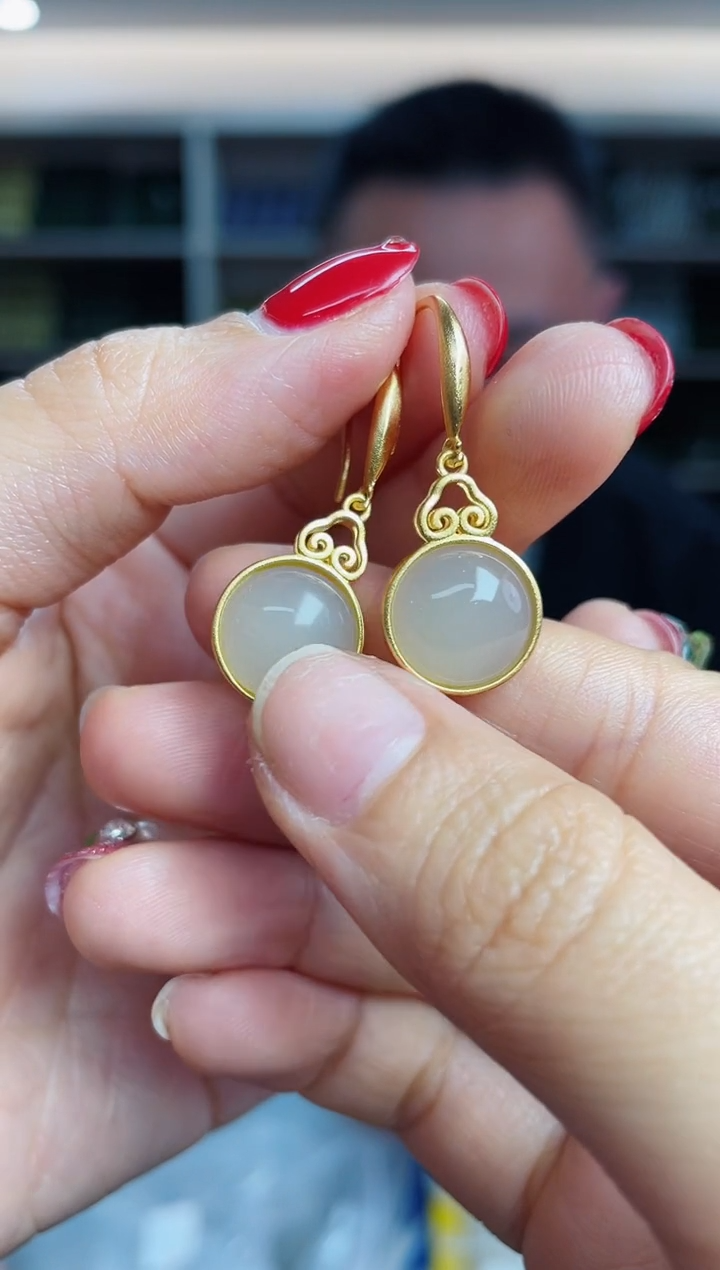 【闪购商品】和田玉·银S925镶嵌多样性发一件