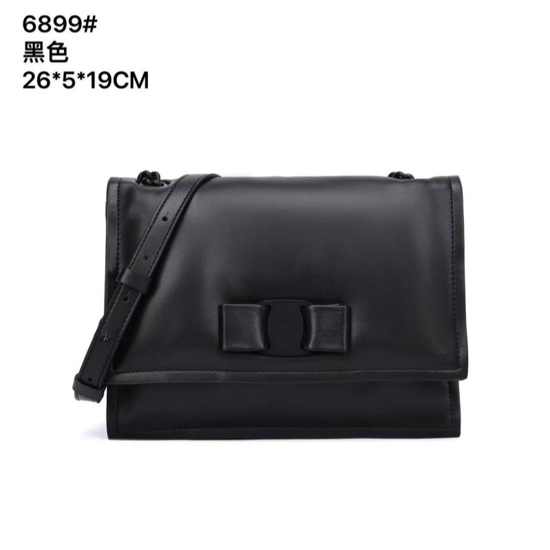 【佐伊甄选】QYX-6899-黑色轻奢女士时尚百搭小众真皮单肩挎包