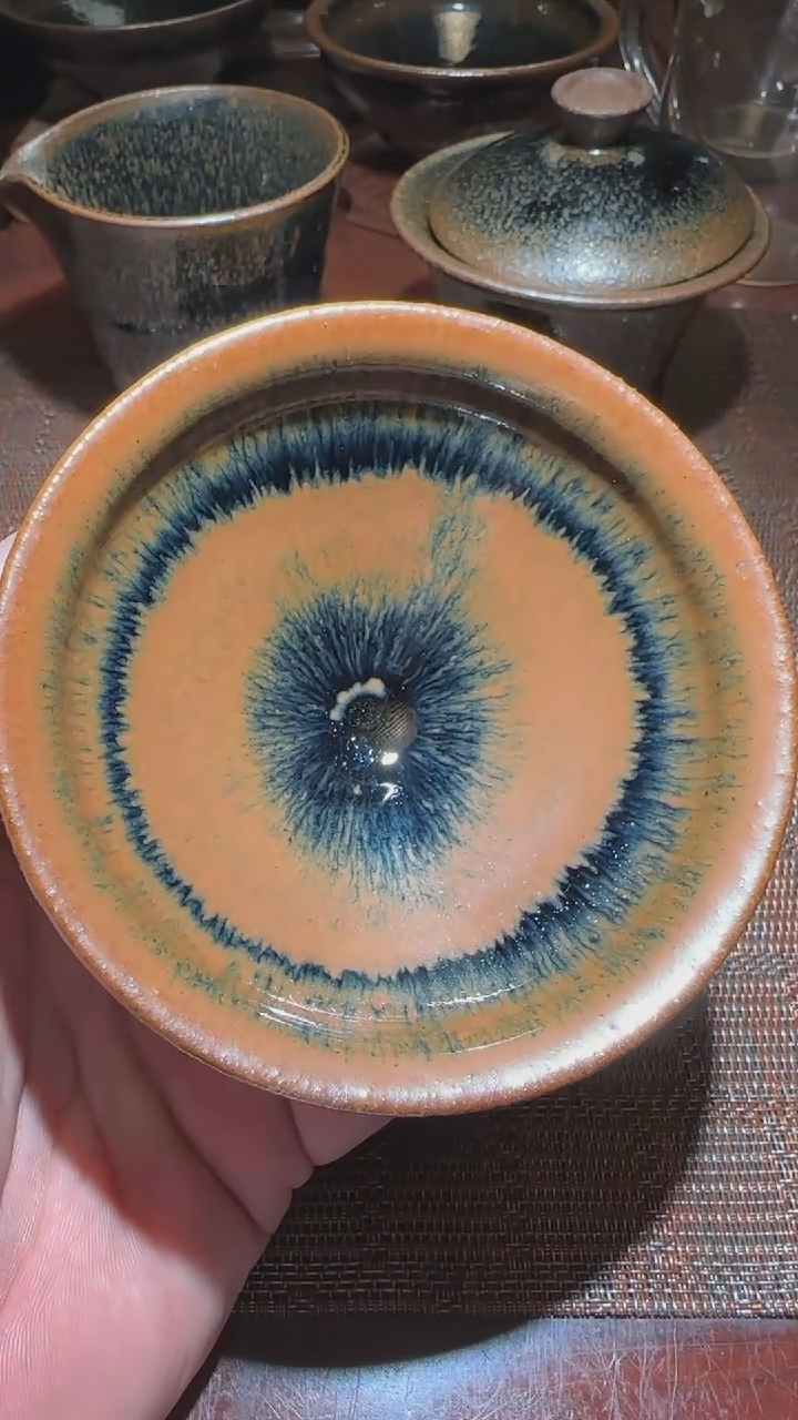 【闪购商品】茶盏通天龙窑柴烧建盏