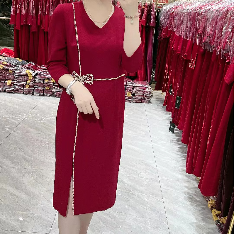 88569依诺蝴蝶结重工礼服