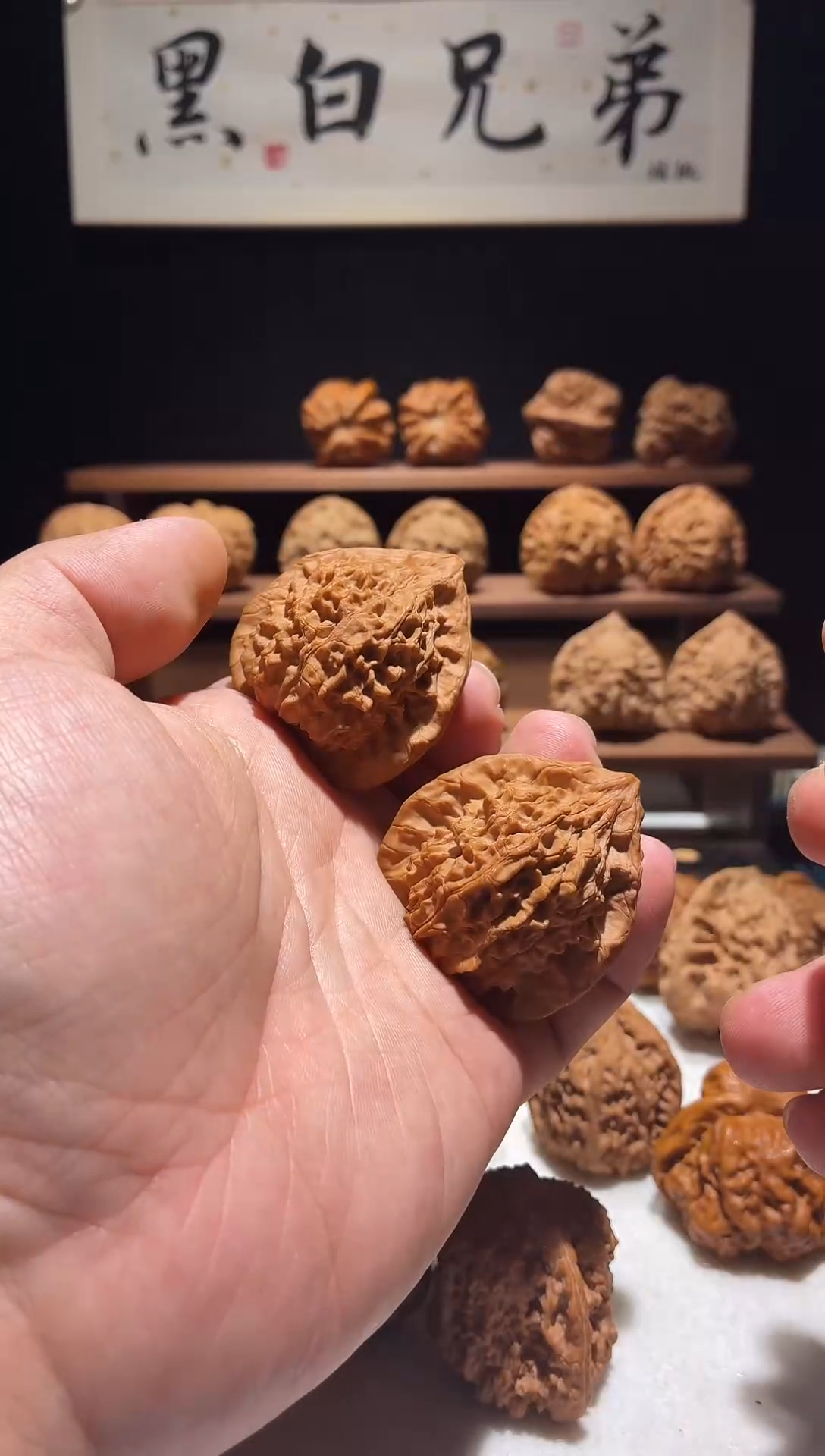 吊坠文玩核桃老**七42尺朱雀