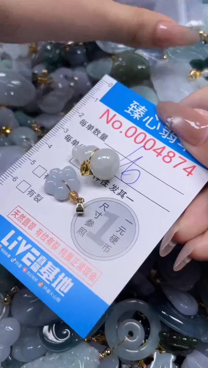 颈饰未镶嵌翡翠4874