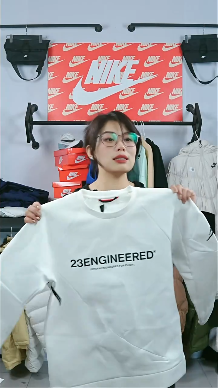 770闪购编码Nike/Jordan运动衣以直播间过款为准尺码M